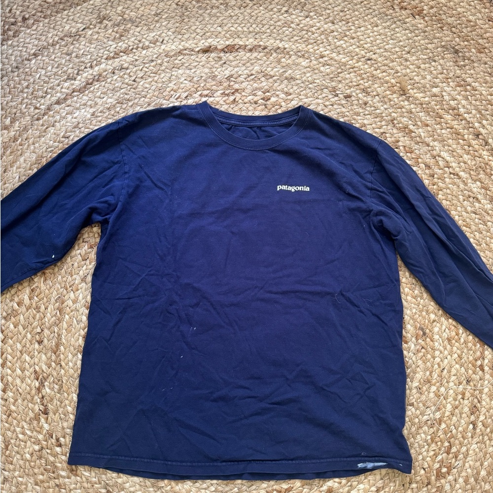 Patagonia Navy Long Sleeve Shirt